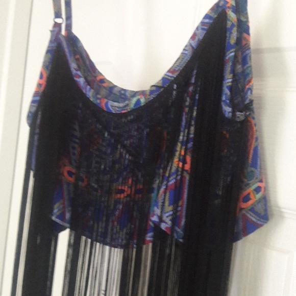 Millau top with fringe - Picture 5 of 7